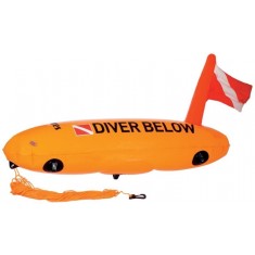 MARES Torpedo Buoy with Flag